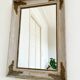 Miroir mural français en bois doré de style Napoléon III, 19e siècle