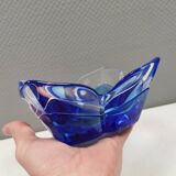 Lotus Glass bowl in mouth-blown glass from Swedish Orrefors 1988.