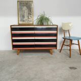 Commode U 453 pink by Jiri Jiroutek for Interier Praha 1961