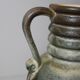 West germany blue green vintage carafe vase