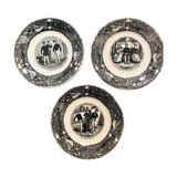 3 plates Old Bordeaux