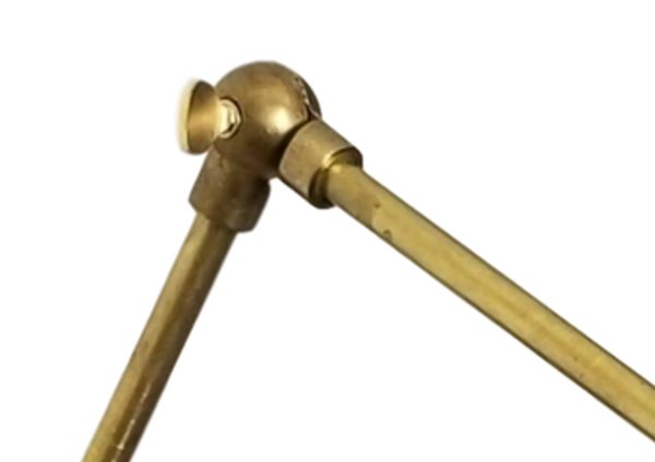 Applique articulable dans le style des créations italiennes des années 50