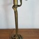 Lampe cobra en bronze 