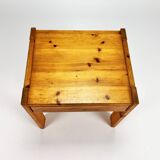 Pinewood Side Table, 1970s