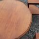 Coffee table nesting tables in cherry wood in classic style from the 60s/70s