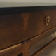 Walnut console, Danish design, 1960s, production Denmark