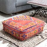 Moroccan Kilim Pouf