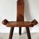 Vintage Spanish Tripod Chair