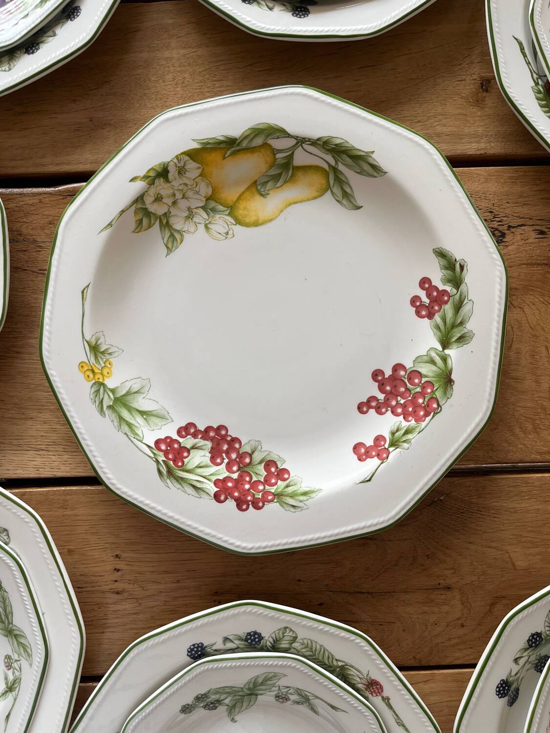 Service vaisselle anglaise