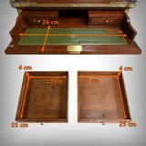 Mahogany Library Scriban, Louis XVI style – Mid-19th century