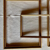 Set of gilded wooden frames