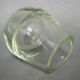 Double-sided bohemian crystal vase from the 50s/60s.