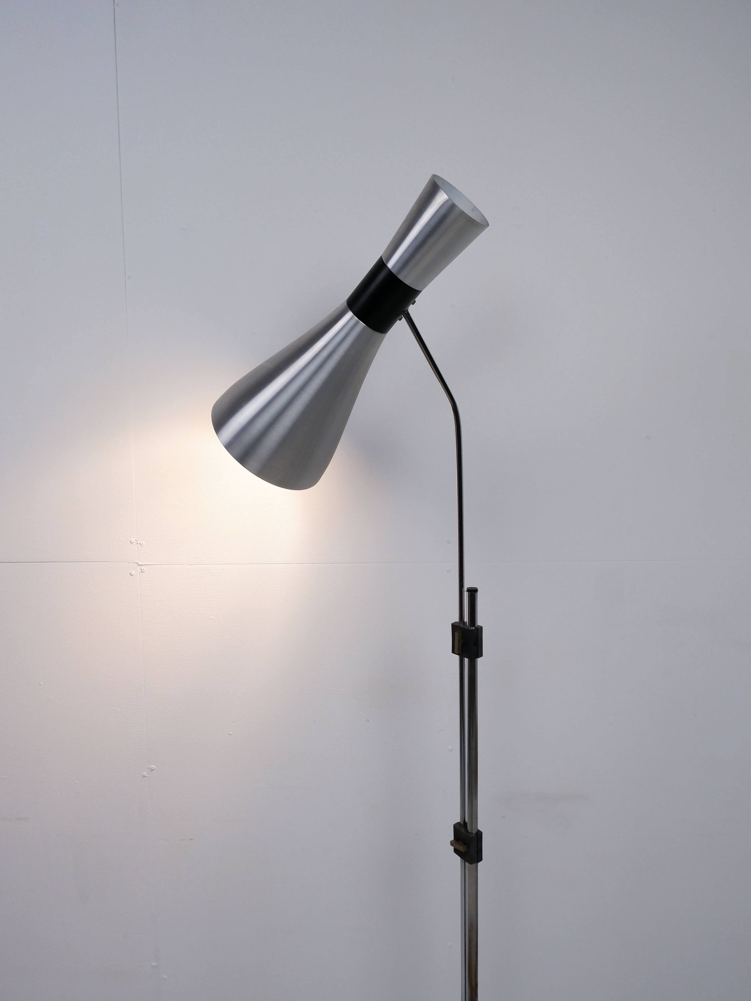 Lampadaire Diablo de Fog & Morup, années 1960
