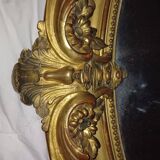 Miroir ovale Napoléon III