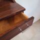 Vintage Scandinavian teak rosewood mirror from the 1970s