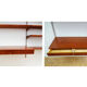 Kai Kristiansen Danish mid century compact floating teak wall unit and shelving set