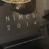 Poster Féria de Nimes 2014 framed