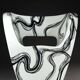 Smoke - Little Albert armchair by Ron Arad, hand painted, Signed Amane