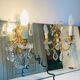 Bronze appliques + pendants from the 19th century marked FRANCE LH