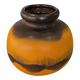Ball vase West Germany Scheurich 204 Fat Lava