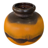 Ball vase West Germany Scheurich 204 Fat Lava