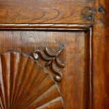 Antique carved wooden cabinet