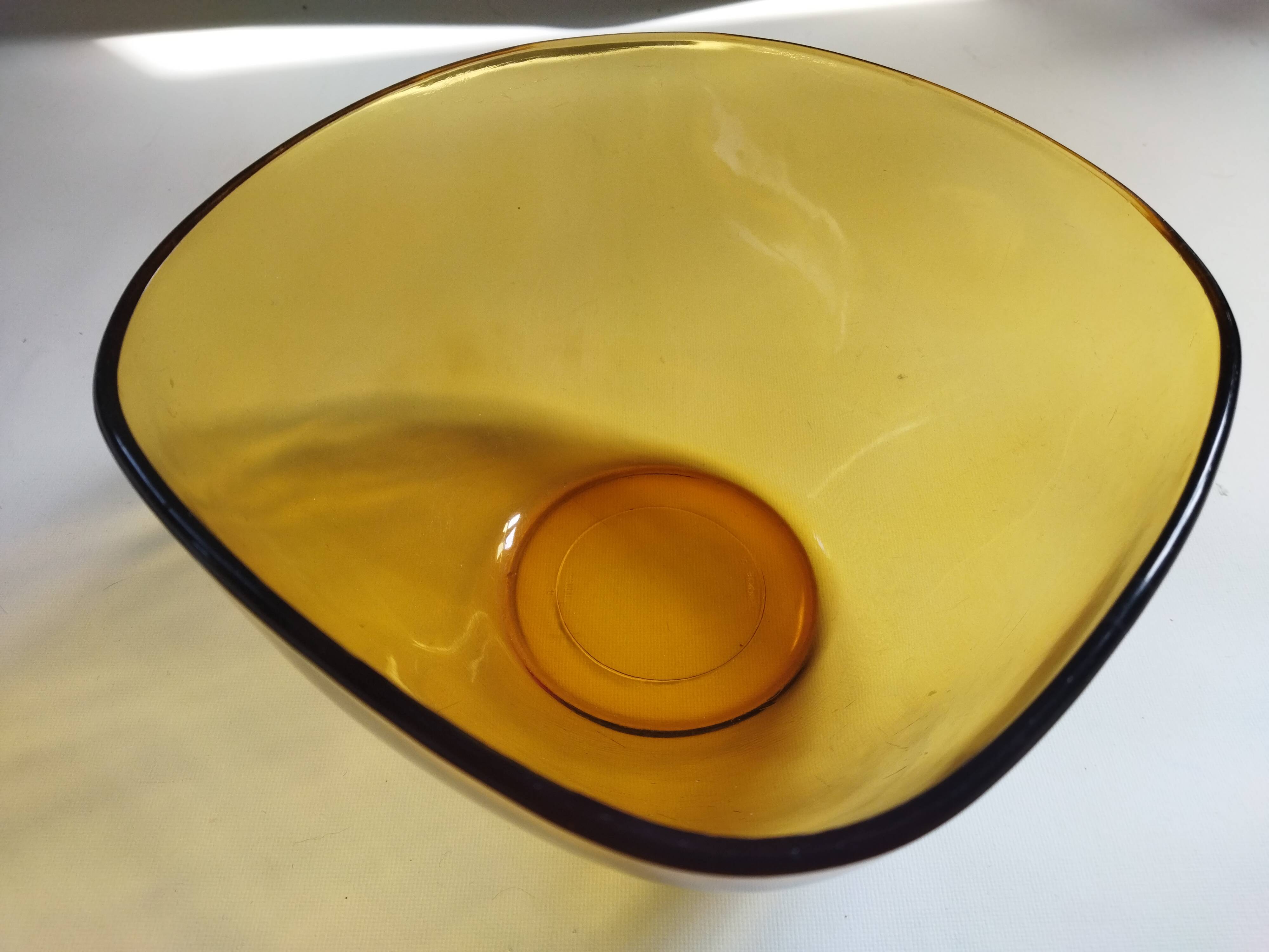 Vereco amber salad bowl
