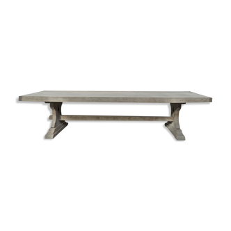 Table de salle à manger vintage en chêne 1950s