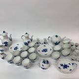 Set of Royal Copenhagen blue flower braided crockery