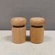 Salt and pepper grinders/mills designed by Nissen Denmark in the 1970-80s