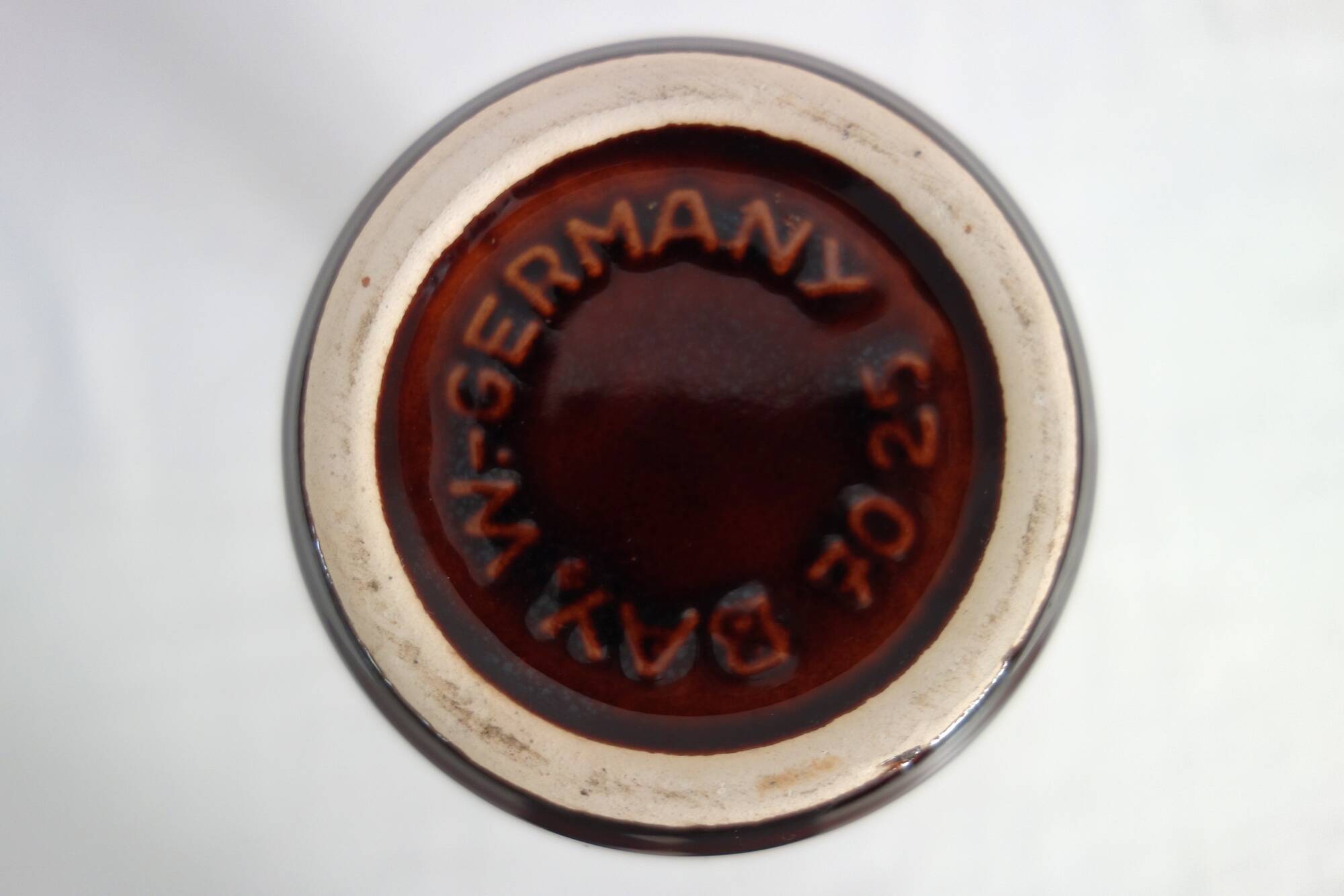 Fat Lava Bay Ceramic Vase, 1960s