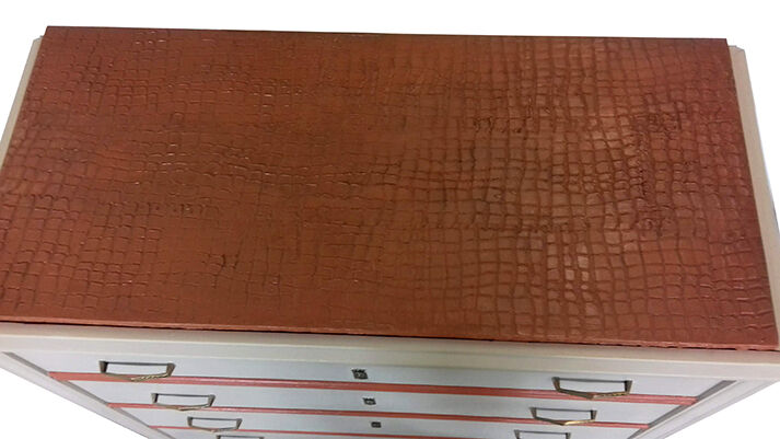 Chest of drawers 4 art deco drawers as new