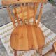 Set 3 chaises bistrot western esprit " Windsor"