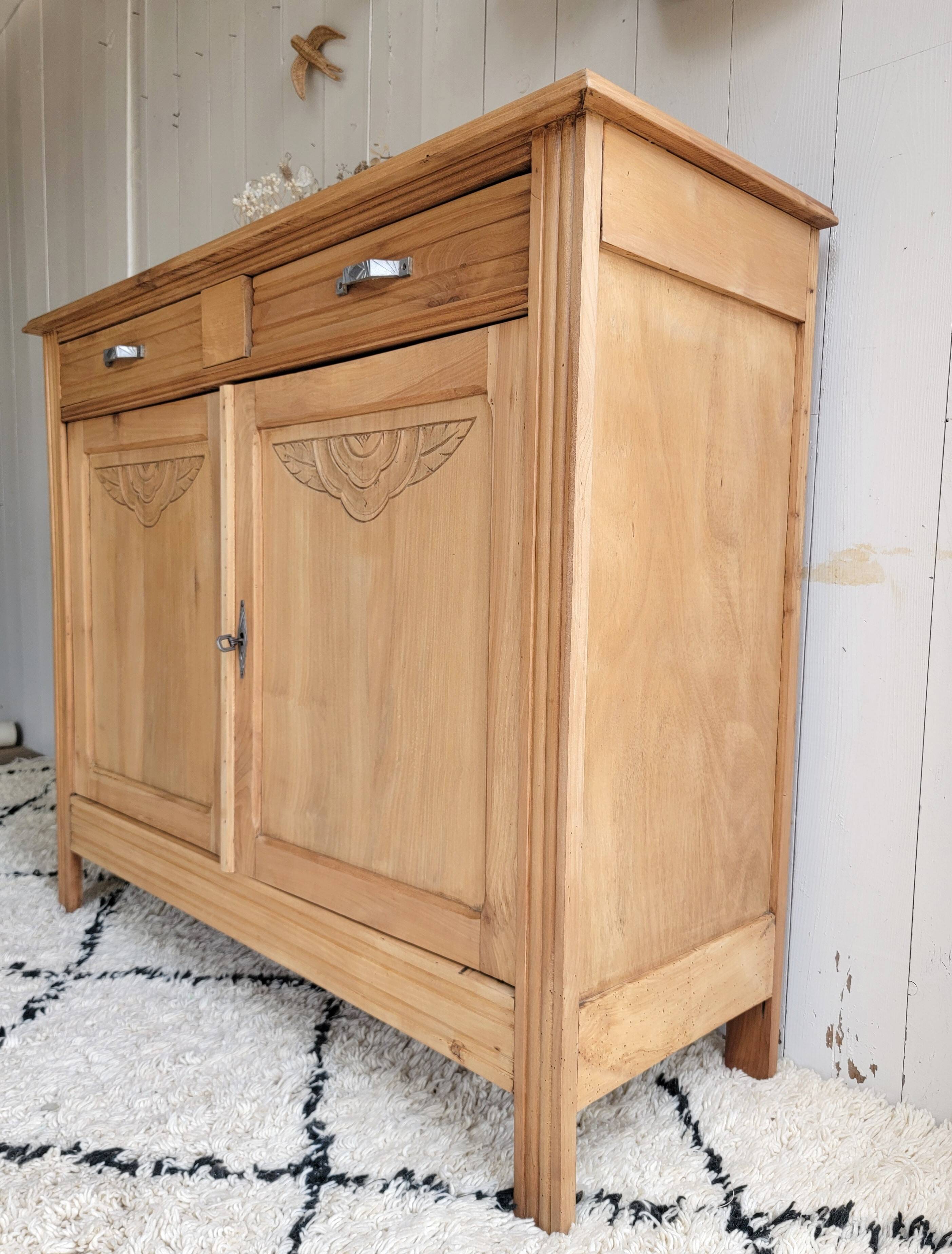 Antique art deco sideboard completely renovated
