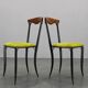 1970s set of eight Charme dining chairs by Fasem, Italy