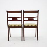 Set of four art deco dining chairs, 1940