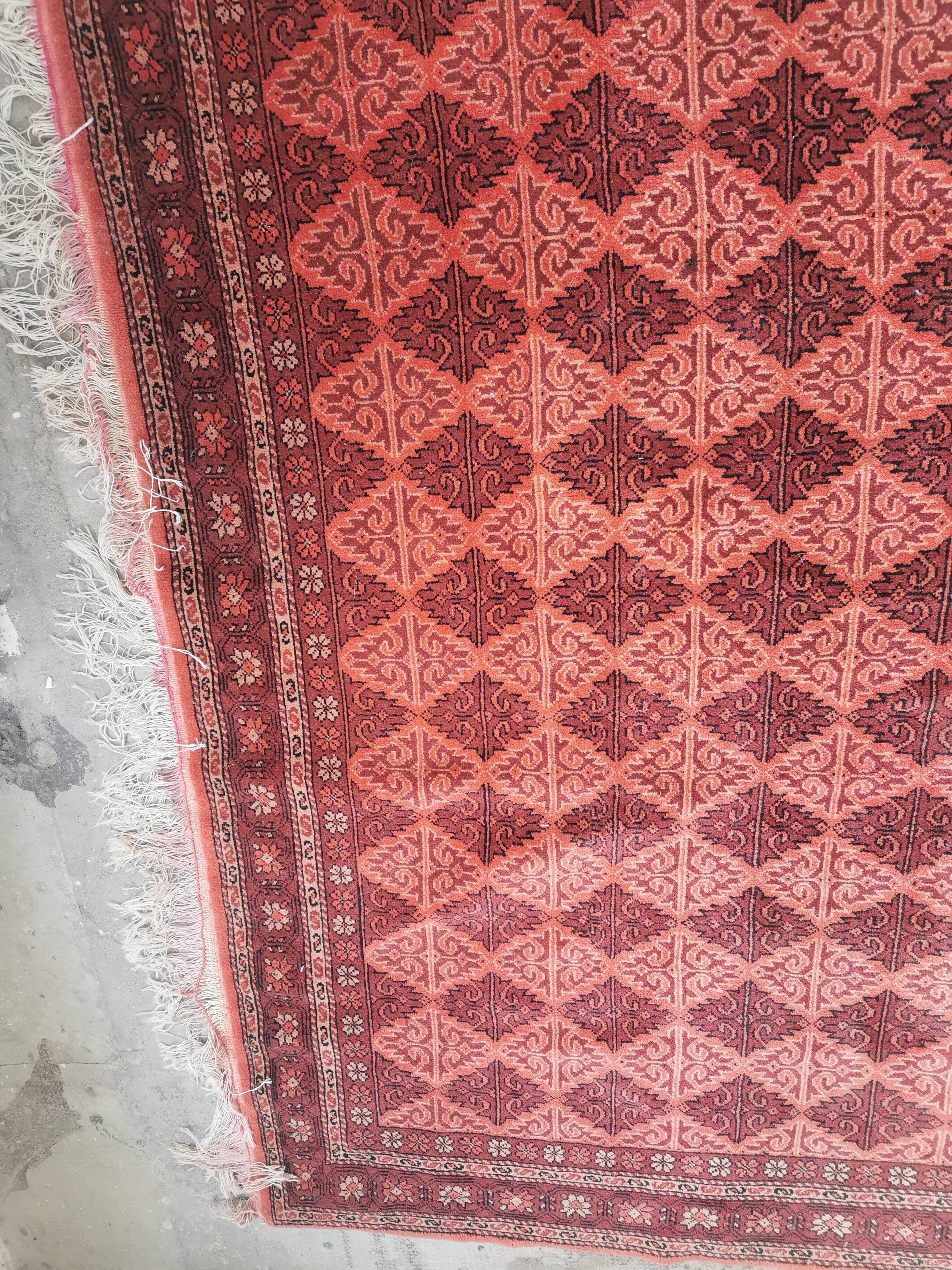 Handmade oriental carpet 290cm/203 cm