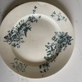 Plat rond Longwy