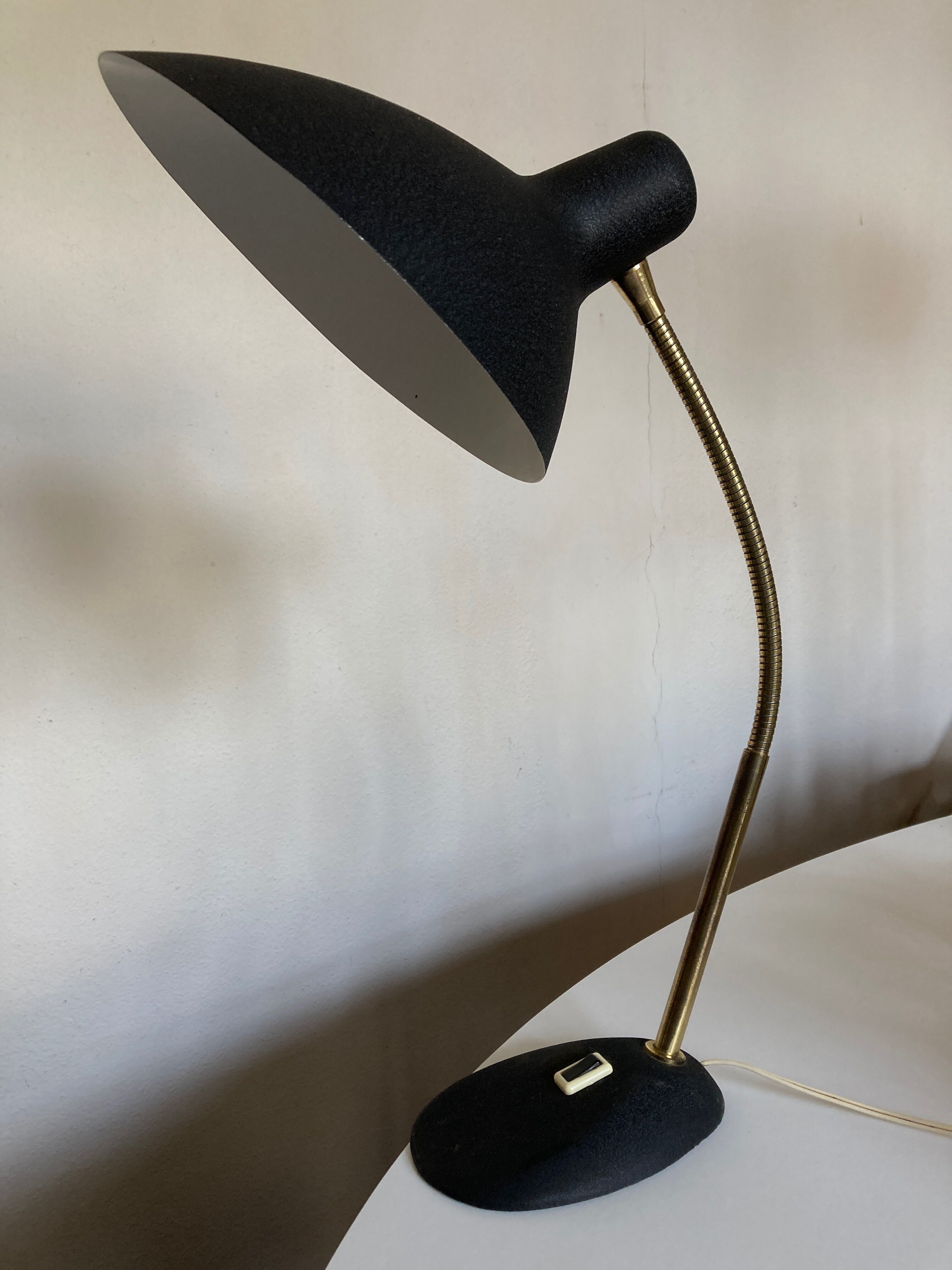 Desk lamp Jean Boris Lacroix mid century modern 1950