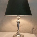 Silver metal Empire Lamp