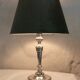 Silver metal Empire Lamp