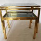 2 nesting tables by Guy Lefèvre for the Maison Jansen of the 70s