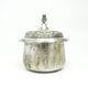 Sugar bowl, eclecticism, silver-plated brass, WMF, Germany, early 20th century
