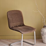 Vintage chair in chrome tubing – 1960s/70s