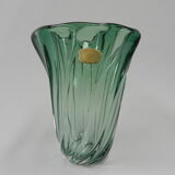 Vase Val St Lambert by Rene Delvenne
