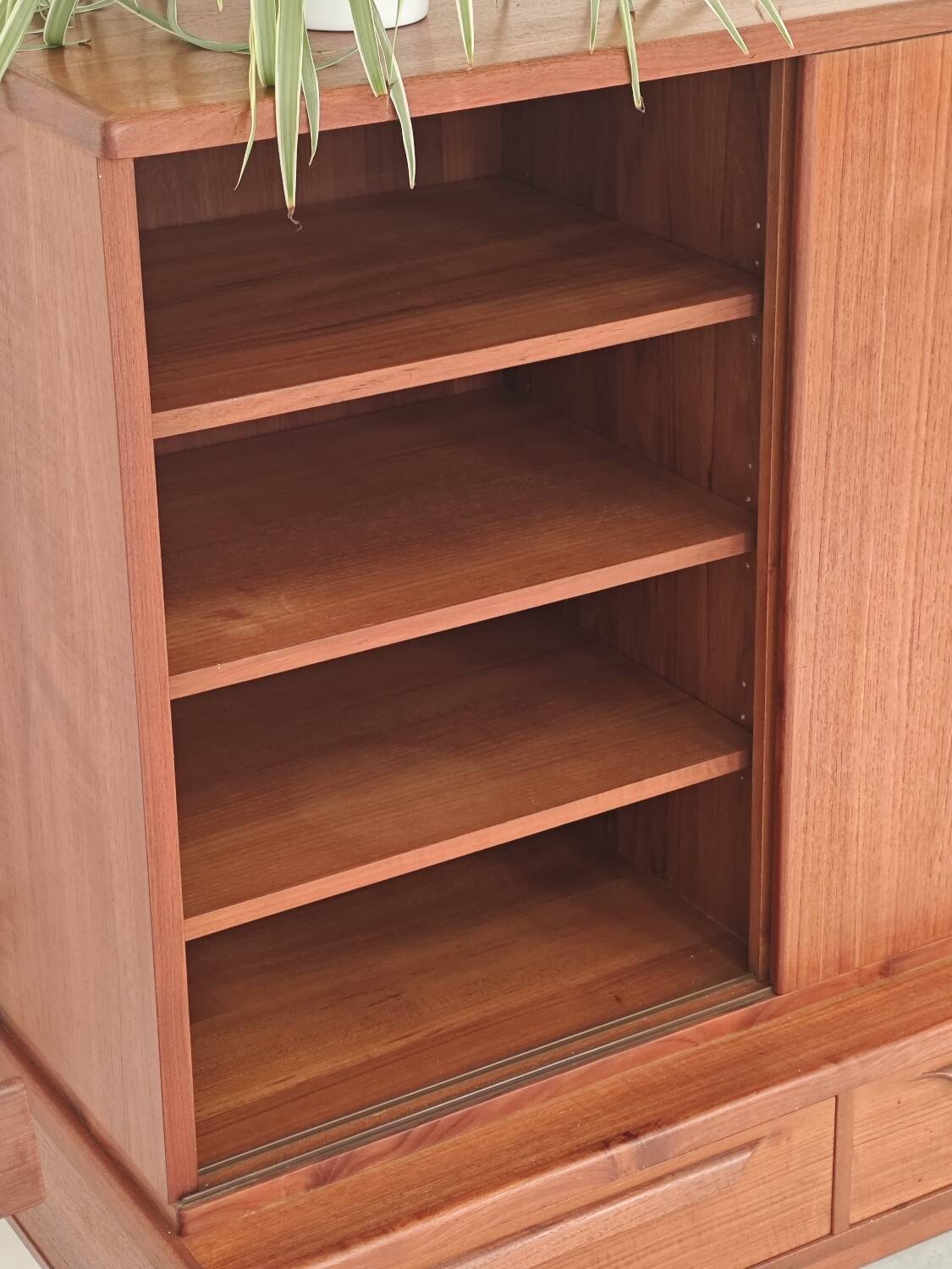 High enfilade by Johannes Andersen by Bordum & Nielsen, Samcom teak