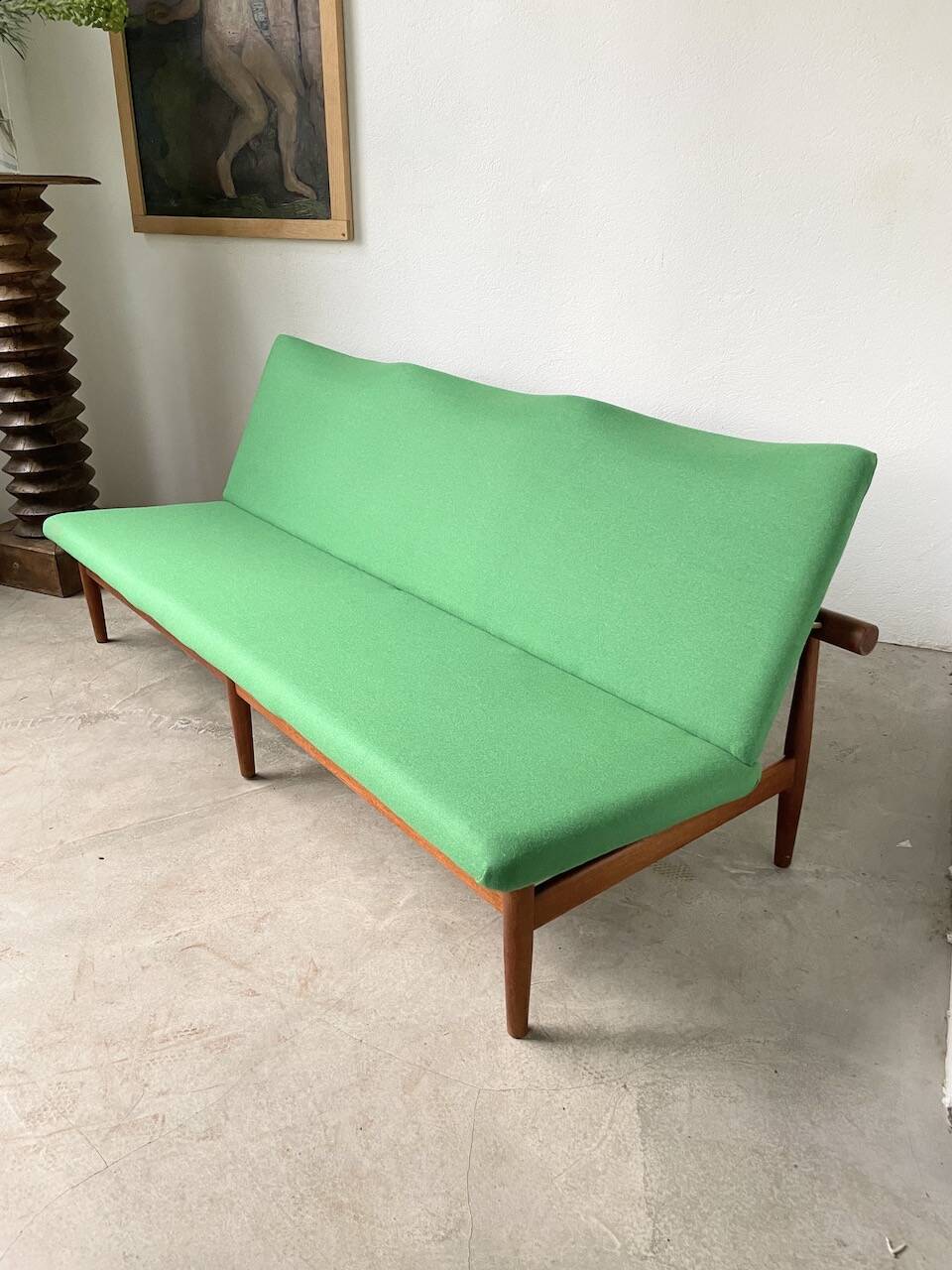 Finn Juhl three-seater bench “Japan” model France & Son