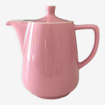 Cafetière melitta rose pastel, vaisselle mid century