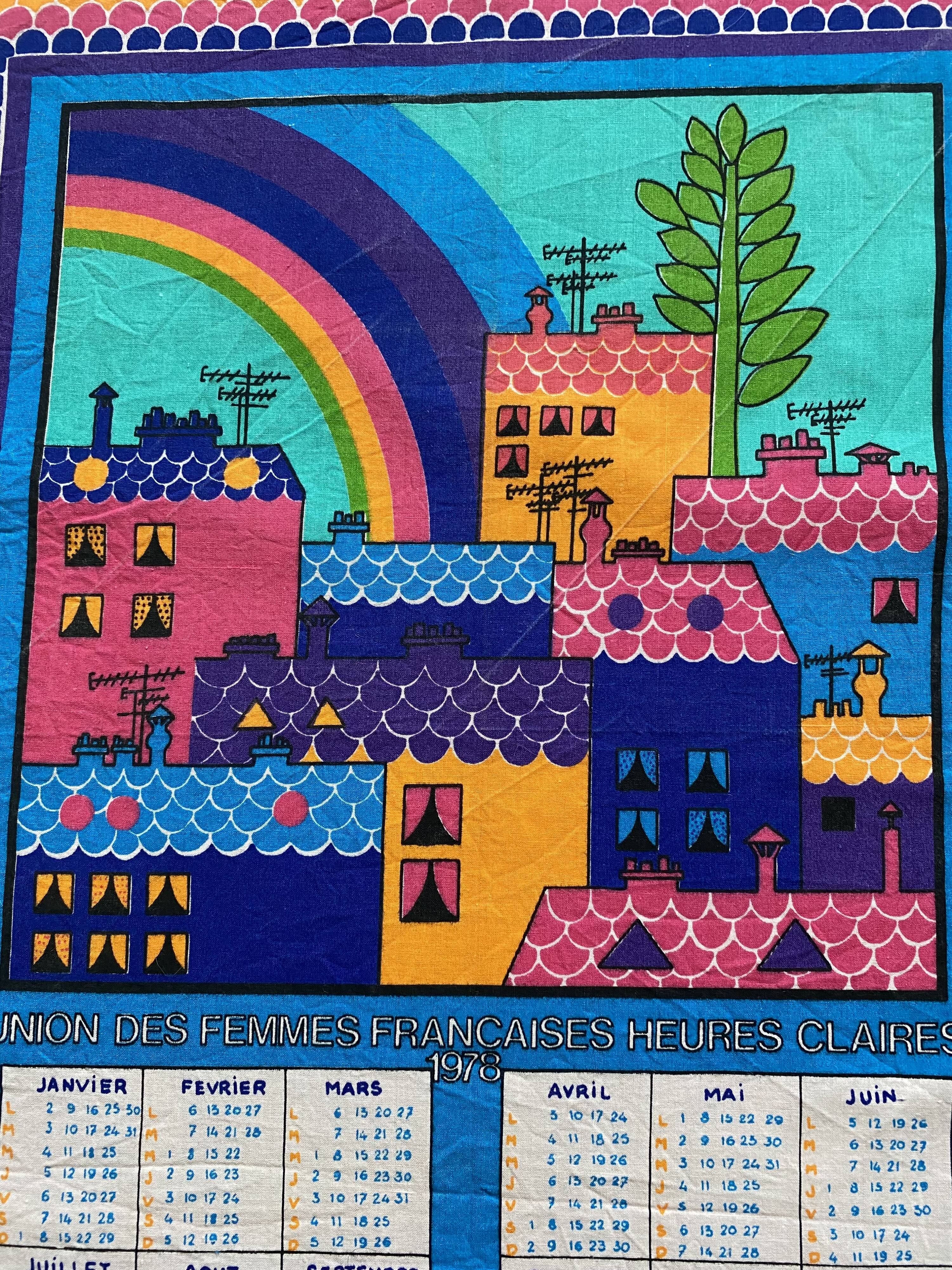 Torchon calendar 1978