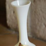 White opaline vase